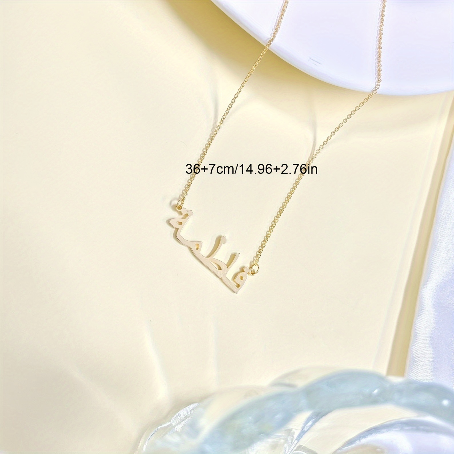 Personalized Custom Arabic Nam - đánh giá và giá Name Necklace Custom