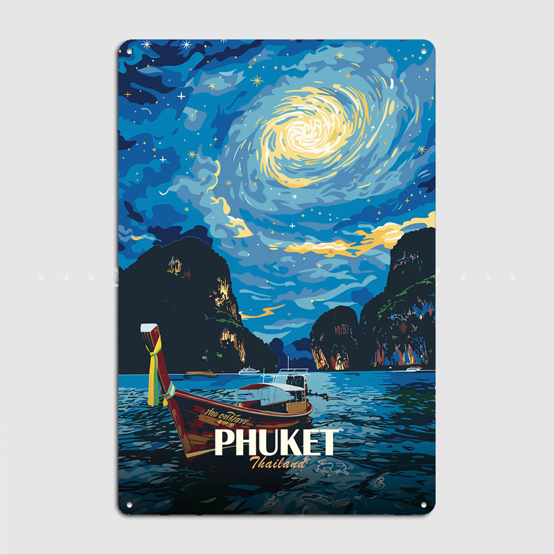 Phuket Thailand Night Sky Boat - đánh giá và giá Custom Night Sky
