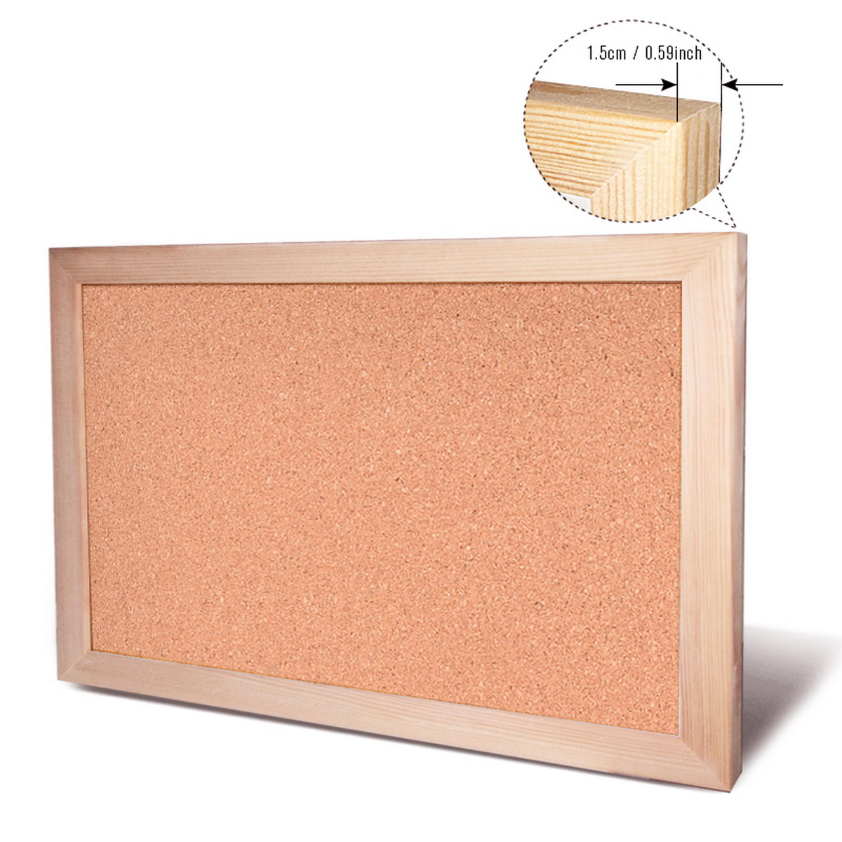 Vintage Pine Wood Frame Cork B - đánh giá và giá Engraved Wood Frame