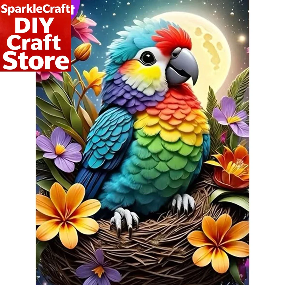 1PC frameless  DIY Diamond Pai - đánh giá và giá Photo Mosaic Print