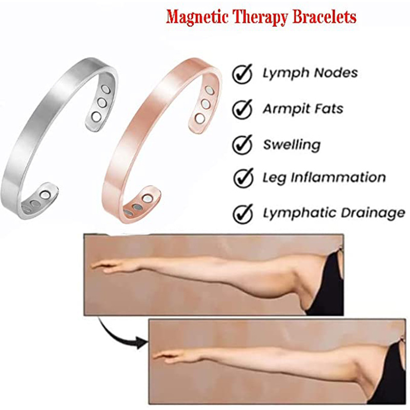 Trendy 4 Color Magnetic Bangle - đánh giá và giá Coordinates Bracelet