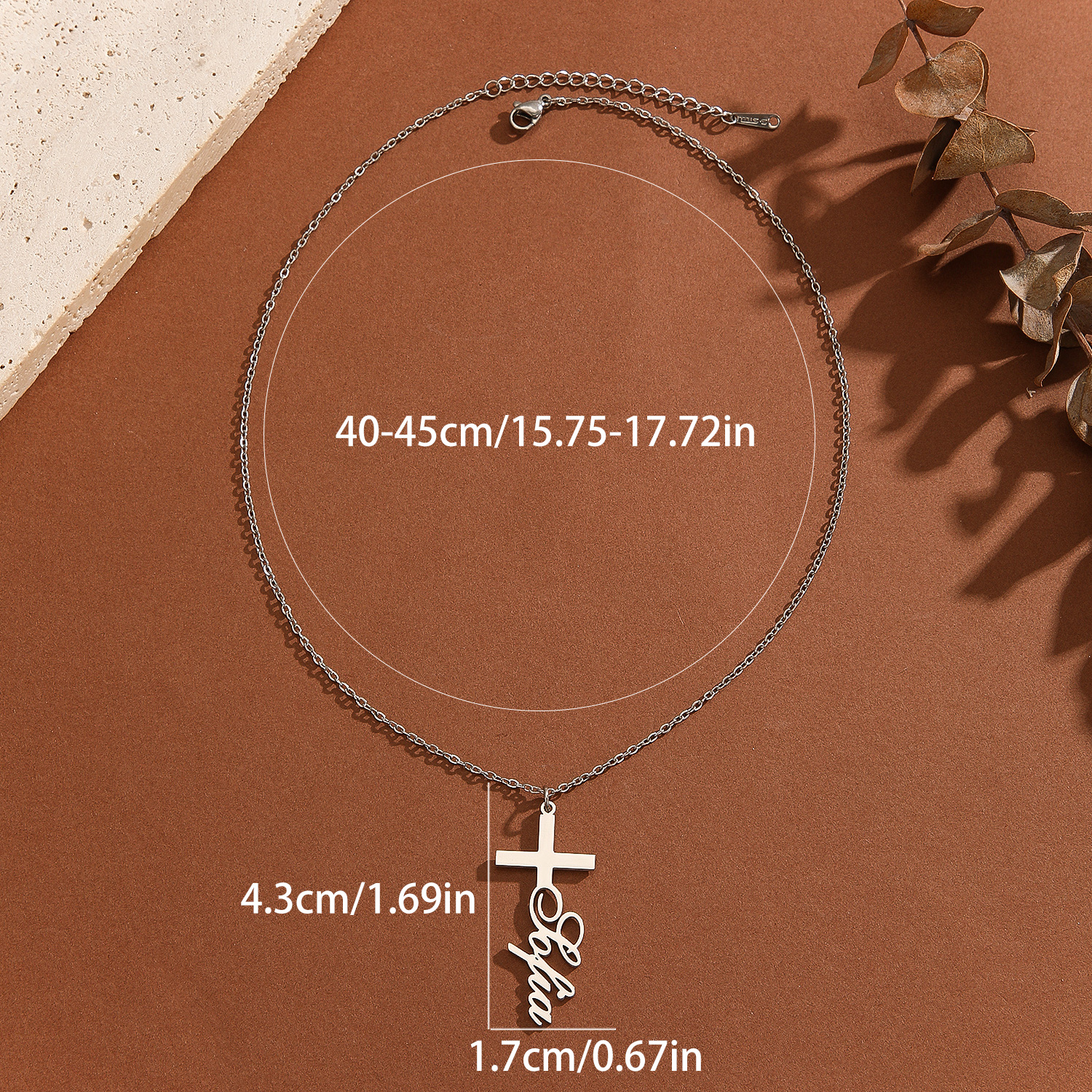 1pc Personalized Easter Gift S - đánh giá và giá Name Necklace Custom