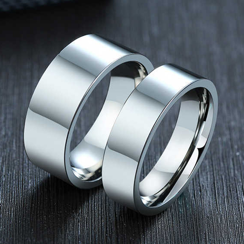 3/4/6/8mm Wide Stainless Steel - đánh giá và giá Initial Ring Custom