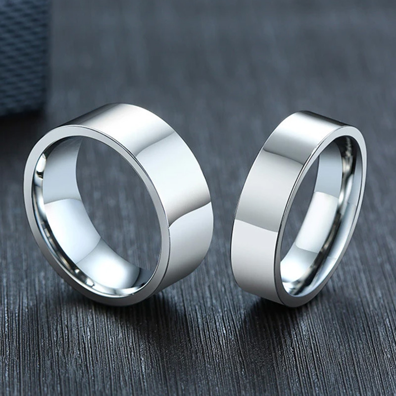 3/4/6/8mm Wide Stainless Steel - đánh giá và giá Initial Ring Custom