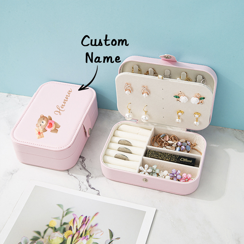1 customized name jewelry box, - đánh giá và giá Name Necklace Custom
