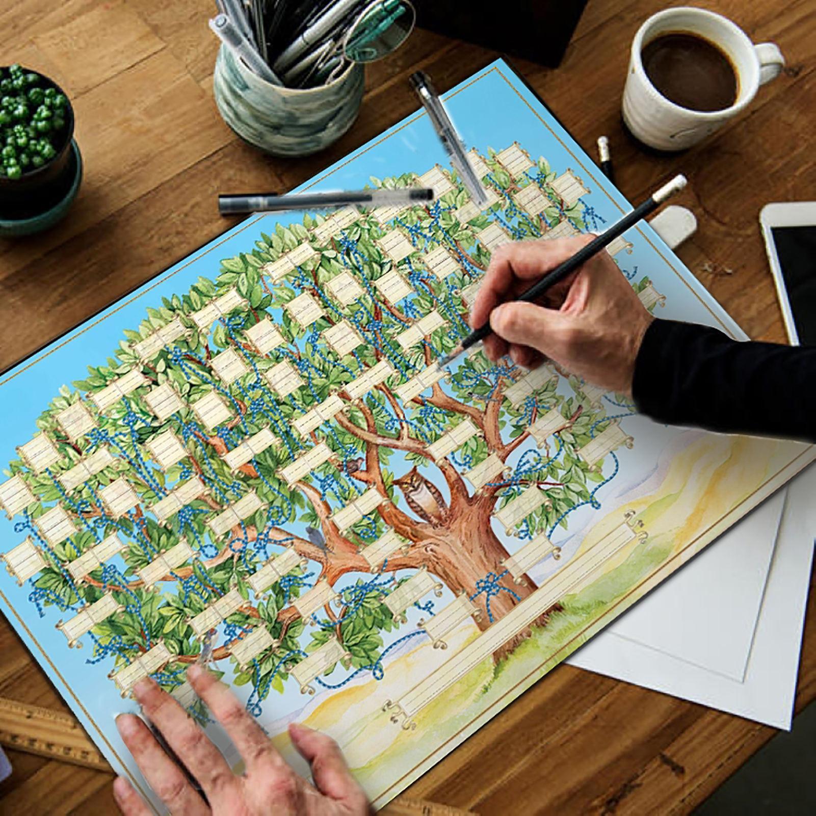 Fillable Family tree diagram C - đánh giá và giá Family Tree Print