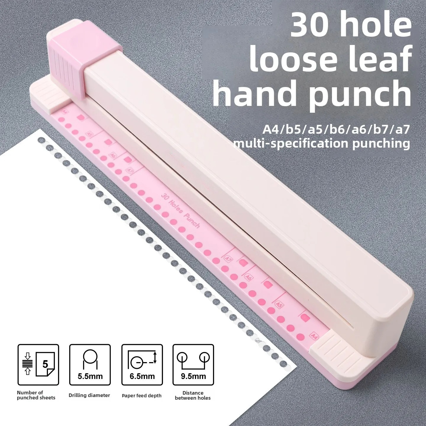 Hand Push 30 Hole Punch Loose- - đánh giá và giá Custom Photo Book