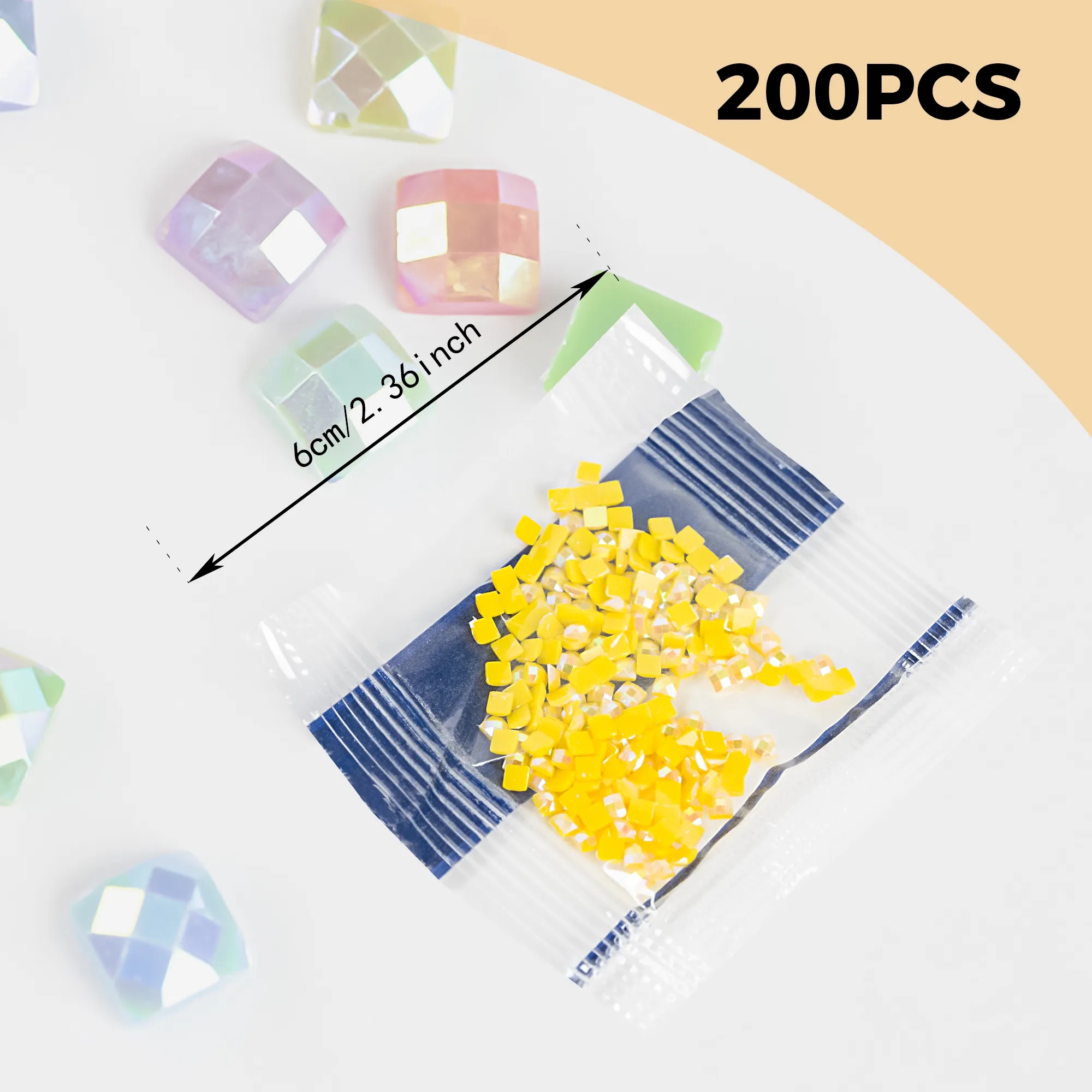 AB Square Stone Drills DIY Dia - đánh giá và giá Photo Mosaic Print