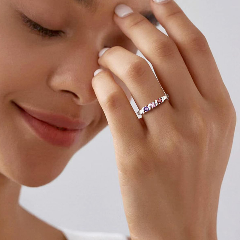 Personalized Names Ring with 1 - đánh giá và giá Initial Ring Custom