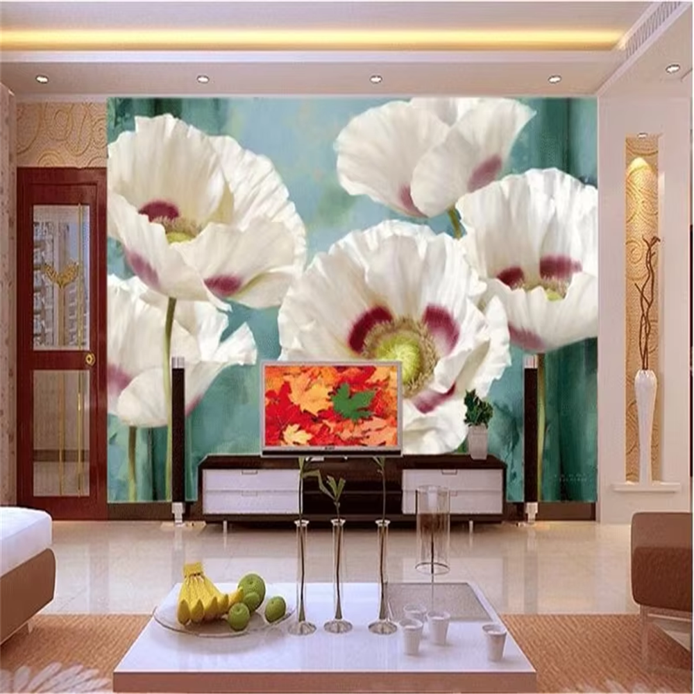 custom White flowers wallpaper - đánh giá và giá Custom Night Sky