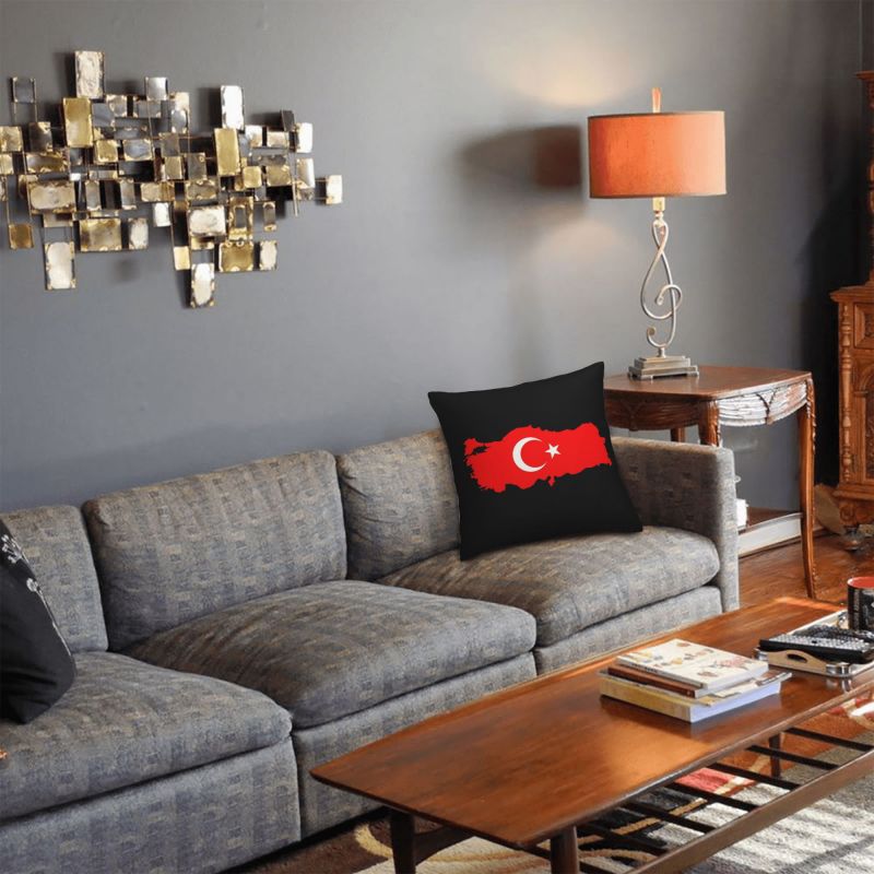 Custom Turkey Flag Map Pillow  - đánh giá và giá Custom Star Map