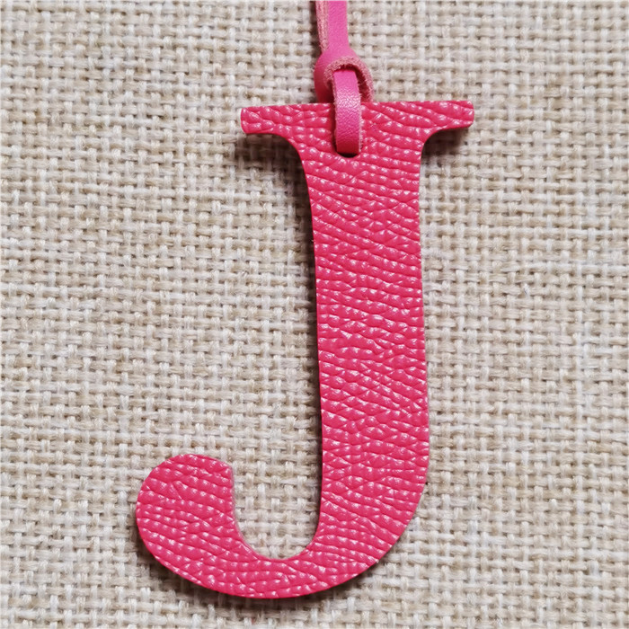 English Letter H I J K L M N A - đánh giá và giá Monogram Keychain Leather