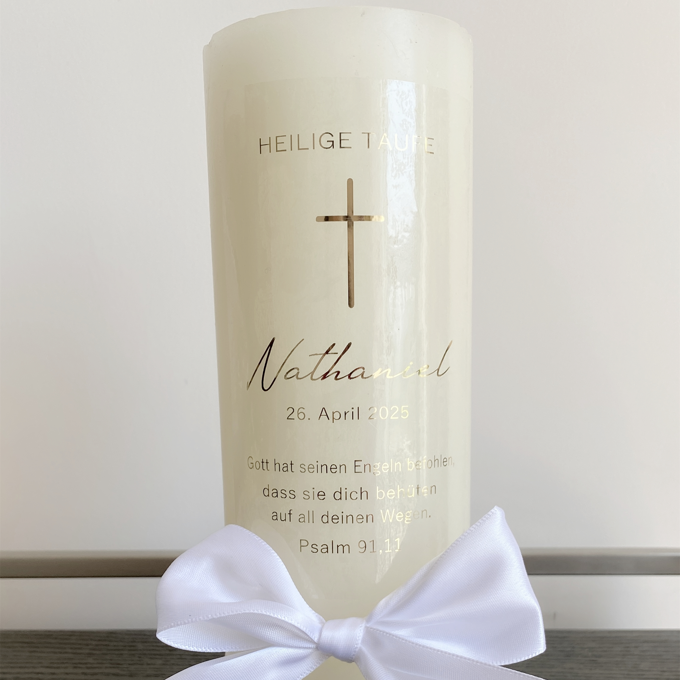 Personalized My Holy Baptism C - đánh giá và giá Personalised Candle Label