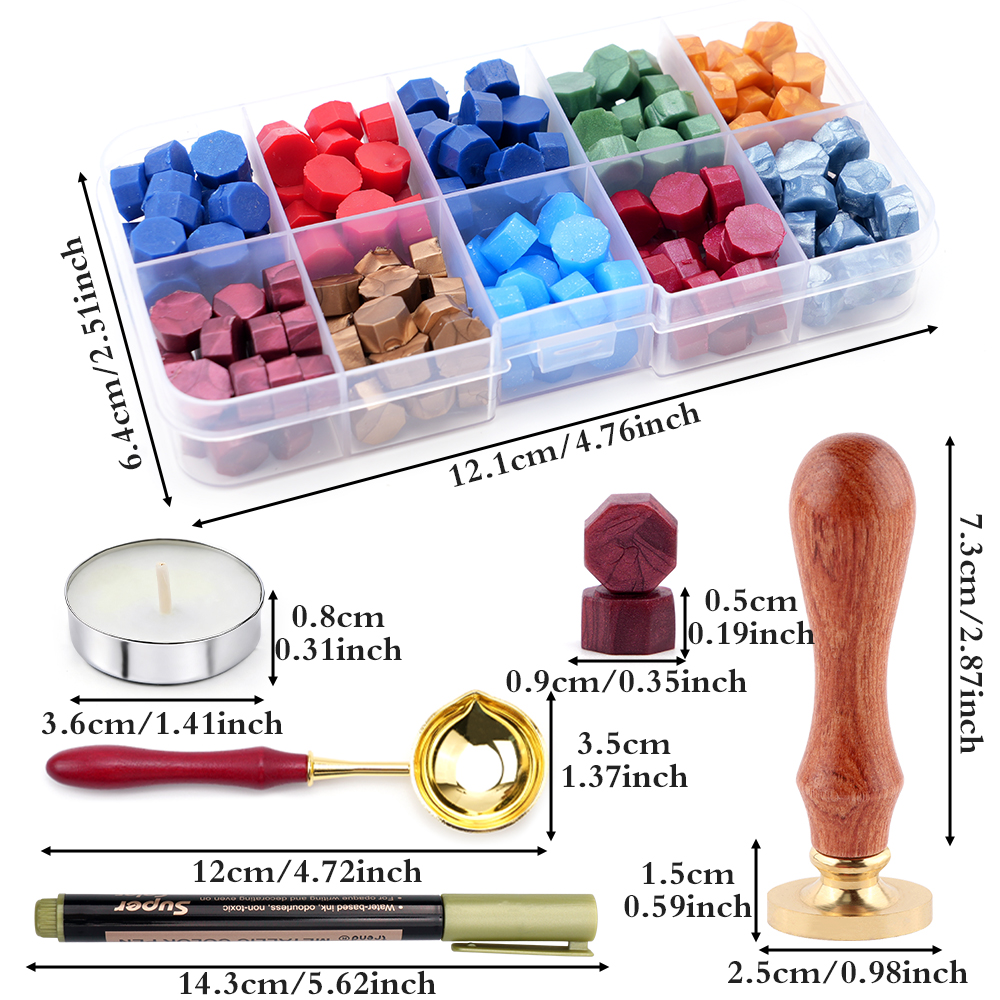 Alphabet Wax Seal Stamp Set -  - đánh giá và giá Wax Seal Letter Kit