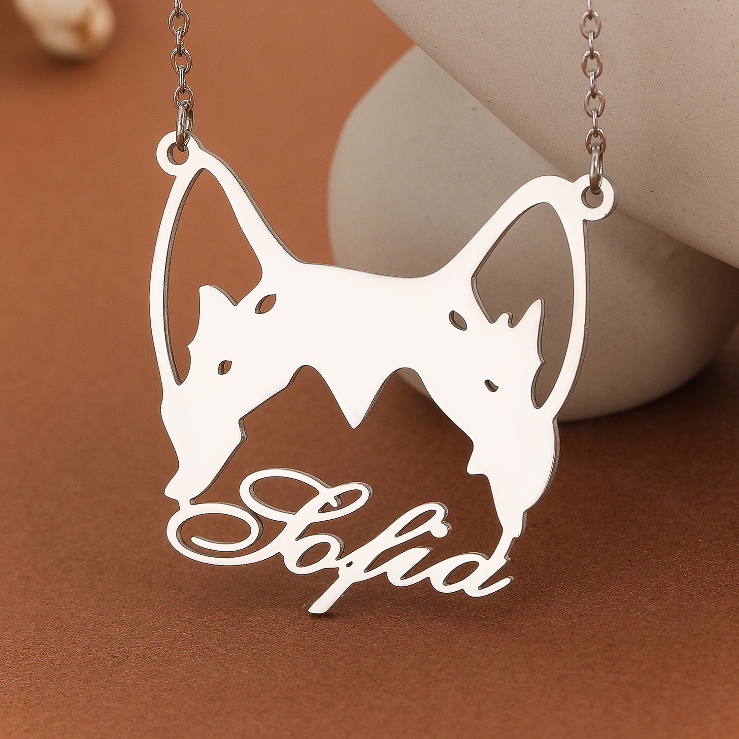 Custom Alaska Malamute Name Ne - đánh giá và giá Name Necklace Custom