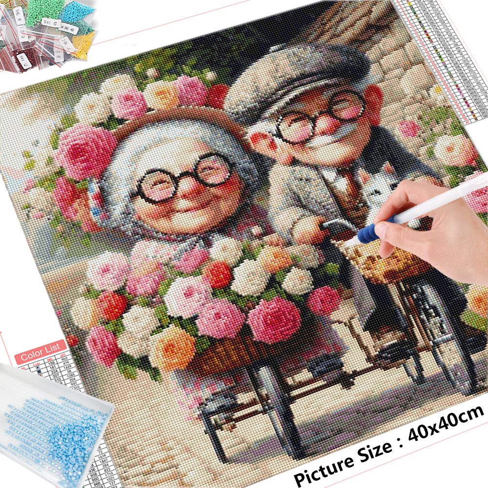 Frameless, Diamond Embroidery  - đánh giá và giá Photo Mosaic Print
