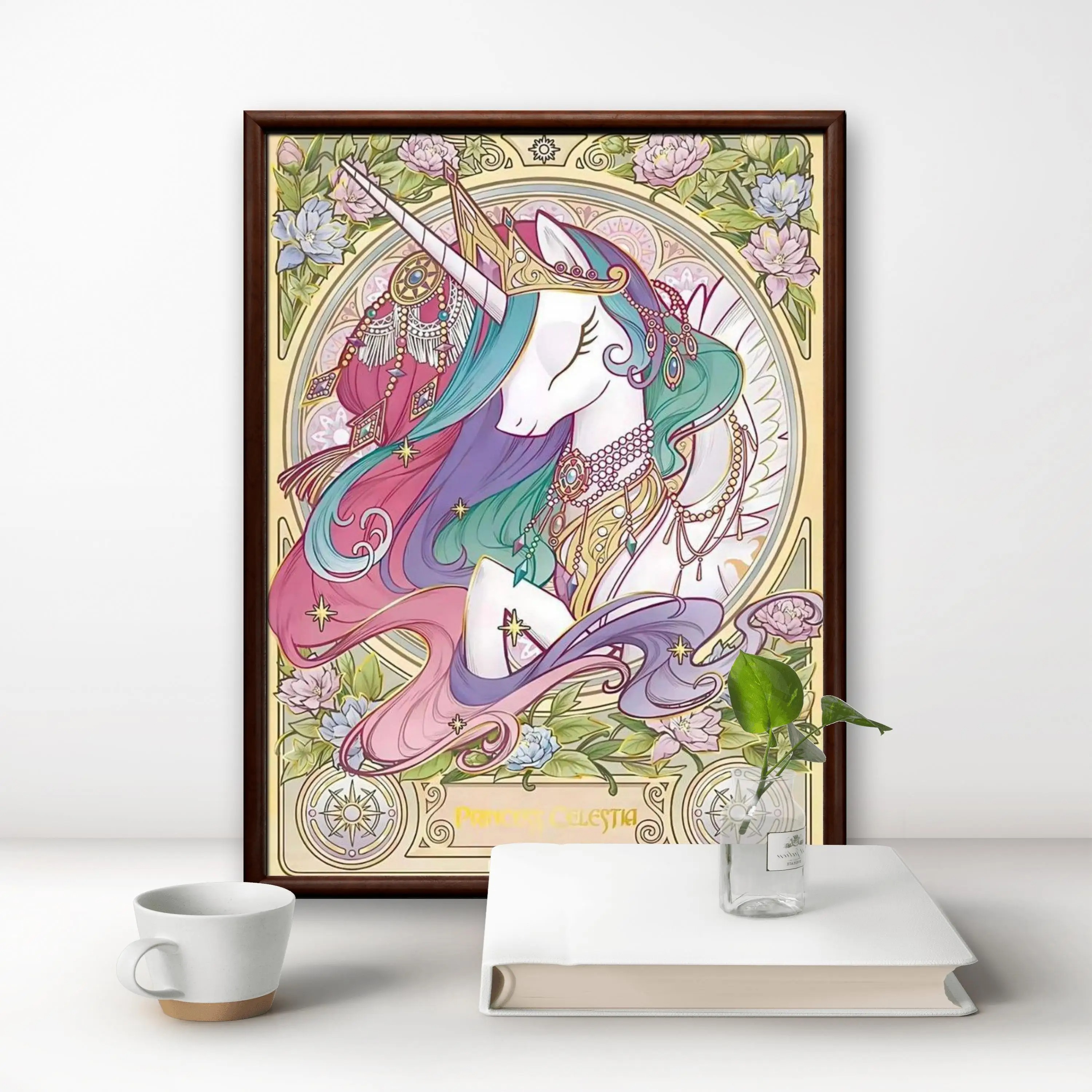 Mucha style My Little Pony 5D  - đánh giá và giá Photo Mosaic Print
