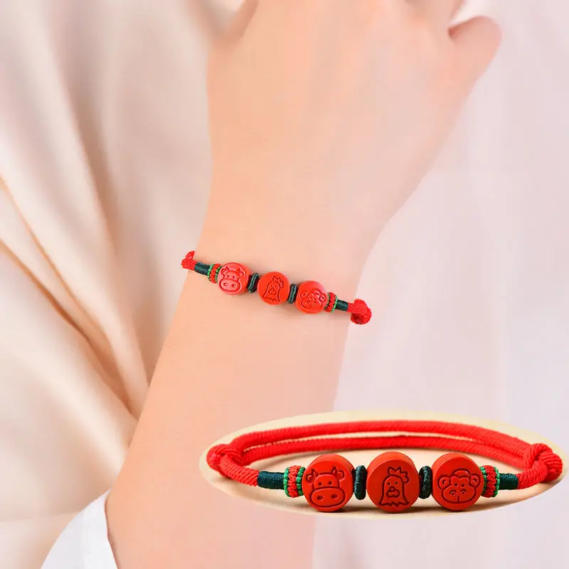 2026 Resolve Tai-sui Cinnabar  - đánh giá và giá Coordinates Bracelet